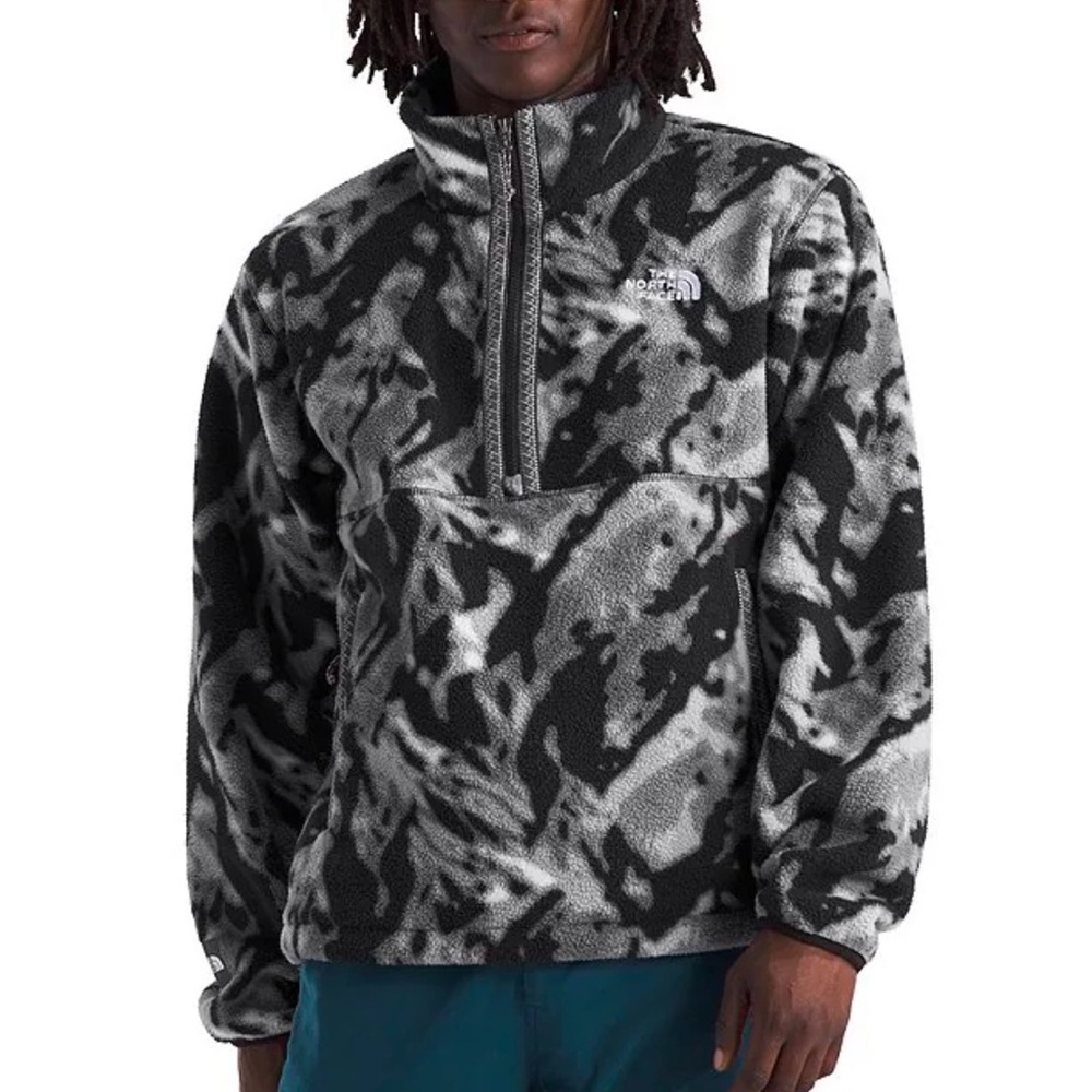 North Face Denali Jacket Mens Adult 2XL XXL Mens BLACK 3D